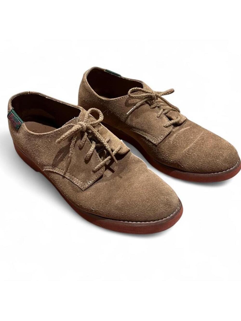 G.H. Bass brown/tan suede oxfords